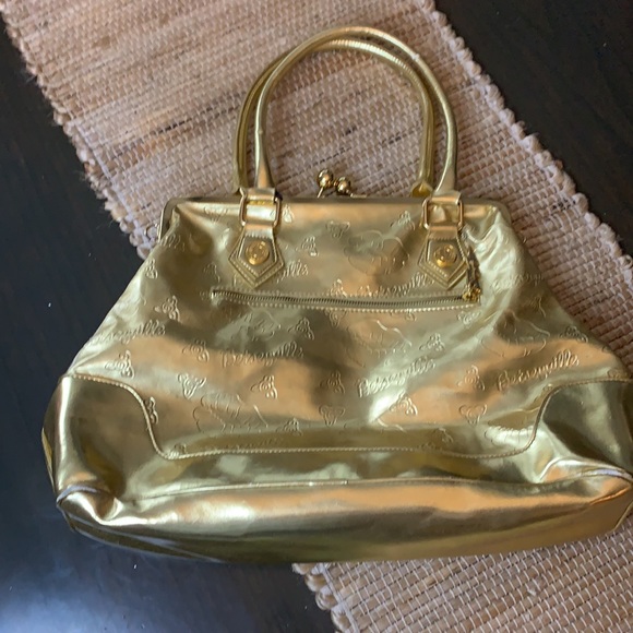 Betseyville by Betsey Johnson Gold Handbag - Picture 6 of 12
